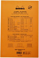 Schrijfblok Rhodia A4 lijn 80 vel 80gr geel-3