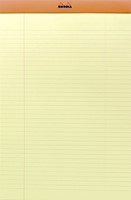 Schrijfblok Rhodia A4 lijn 80 vel 80gr geel-2