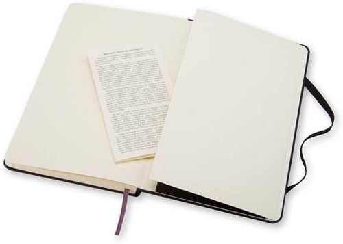 Notitieboek Moleskine pocket 90x140mm lijn hard cover zwart-1