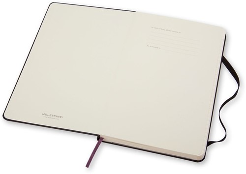 Notitieboek Moleskine pocket 90x140mm lijn hard cover zwart-2