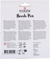 Brushpen Talens Ecoline set à 10 stuks pastel-1