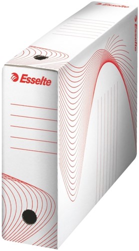 Archiefdoos Esselte standaard 100mm 352x250 wit-1