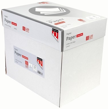 Kopieerpapier Quantore Economy Nonstop A4 80gr wit 2500 vel