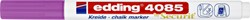 Krijtstift edding 4085 by Securit rond 1-2mm framboos