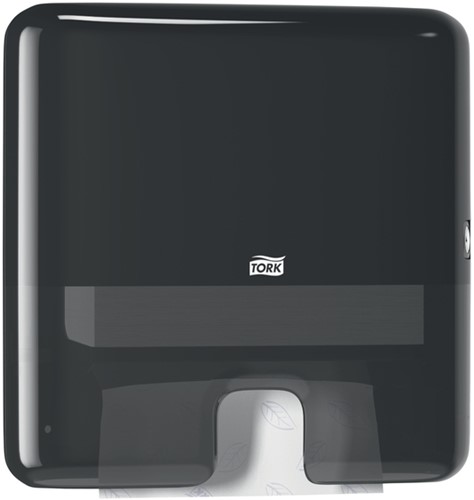 Handdoekdispenser Tork H2 Elevation Xpress klein zwart 552108-2