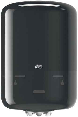 Poetspapierdispenser Tork M2 Elevation zwart 559008-2