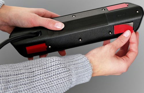 Stekkerdoos Brennenstuhl bureau Estilo 6vdig incl 2 USB 2m zw/zilver-6
