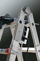 Stekkerdoos Brennenstuhl bureau klembaar 3 voudig 3 meter grijs/wit-1