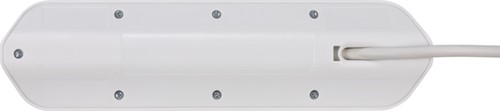 Stekkerdoos Brennenstuhl bureau Estilo 4vdig incl 2 USB 2m wit/zilver-1