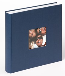 Fotoalbum walther design Fun 30x30cm 50vel blauw