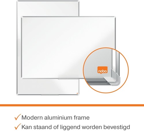 Whiteboard Nobo Premium Plus 90x120cm emaille-15