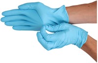 Handschoen CMT L nitril blauw 100 stuks-3