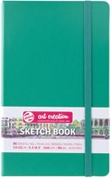 Schetsboek Talens Art Creation 80 vel 140gr 130x210mm woudgroen