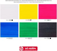 Acrylverf Talens Art Creation Primary assorti 6 tubes à 12ml-2
