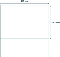 Etiket Qbasic A4 1.000 vel 210x148mm 2000 labels-3