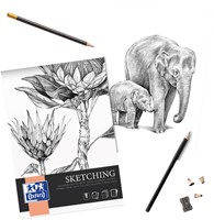 Tekenblok Oxford Sketching A3 50 vel 120 gram-3