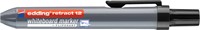 Whiteboardmarker edding 12 drukknop rond 1.5-3mm zwart-2