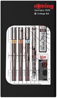 Tekenset rOtring Isograph 7-delig