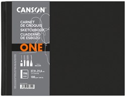 Tekenboek Canson Art Book One 27.9x21.6cm 100gr 80vel hardcover