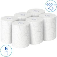 Handdoekrol Kleenex Ultra Slimroll 2-laags 100m wit 6781-2