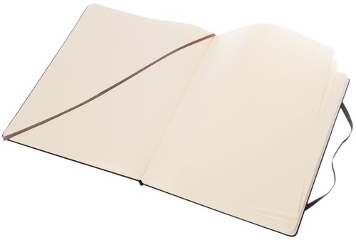 Notitieboek Moleskine XL 190x250mm blanco hard cover zwart-2