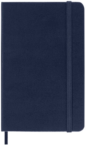 Notitieboek Moleskine pocket 90x140mm lijn hard cover sapphire blue-3
