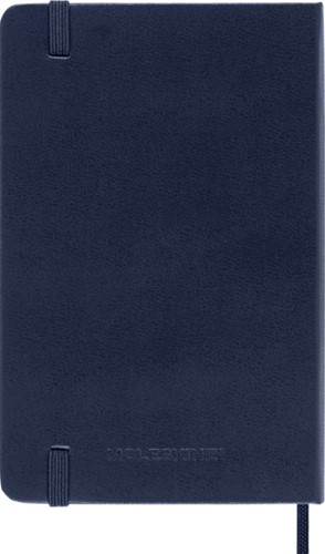 Notitieboek Moleskine pocket 90x140mm lijn hard cover sapphire blue-2