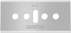 Reservemes Martor rechthoekig nr. 45 10 stuks