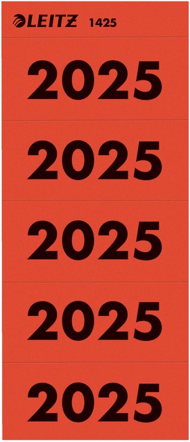 HERMA 1685 Annual Number Stickers 2025 for Binders Pack of 100 60