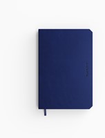 Notitieboek de KEMPEN Silence 110x160mm lijn 160 pag 90gr donkerblauw