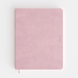 Notitieboek de KEMPEN Brut 171x220mm lijn 192 pagina's 90gr roze