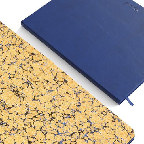 Notitieboek de KEMPEN Blue Note 171x220mm lijn 192 pagina's 90gr blauw-2