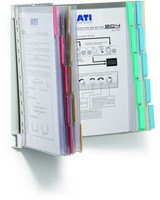 Zichtpanelensysteem bureau metaal Tarifold A4 30 zichtpanelen - Djois