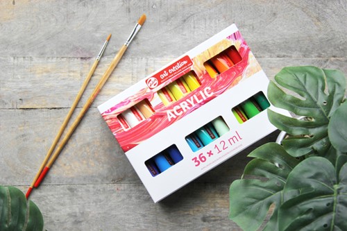 Acrylverf Talens Art Creation assorti 36 tubes à 12ml-1