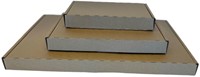 Brievenbusbox IEZZY A4 360x255x26mm karton bruin-2