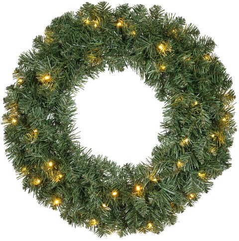 Krans SIXTEN met 60 LEDs, 70 cm