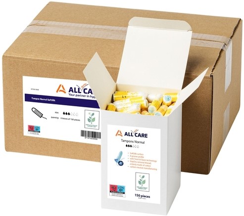 Tampon MediQo-line Normal (6 x 150 stuks)-2