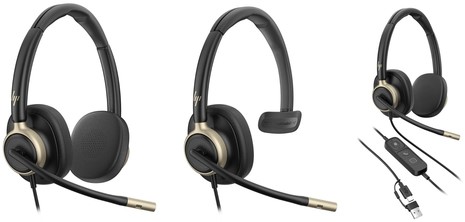Headset HP Poly Mission 825 Stereo USB-1