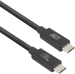 Kabel ACT USB-C 4.0 20Gbps Thunderbolt 3 2m