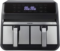Airfryer Inventum 2 x 4 liter 1700 watt zwart/rvs-2