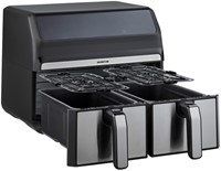 Airfryer Inventum 2 x 4 liter 1700 watt zwart/rvs-5