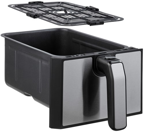 Airfryer Inventum 2 x 4 liter 1700 watt zwart/rvs-6