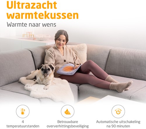 Warmtekussen Medisana HP 518 lila-3