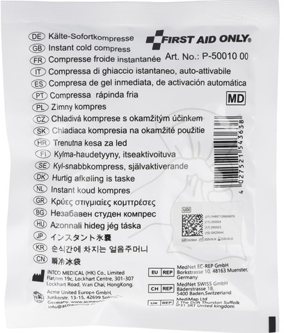 Koelkompres First Aid Only eenmalig