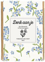 Giftbox Blossombs Denk aan je Vergeet-me-niet mix à 4 zaadbommetjes