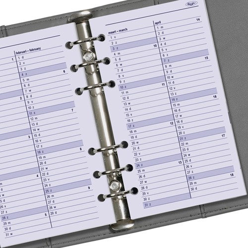Agendavulling 2027 Kalpa Personal 7dagen/2pagina's-1