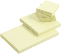 Memoblok Quantore 38x51mm geel 3 stuks-3