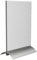 Kaarthouder Europel T-standaard A5 staand acryl / aluminium-3