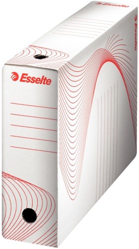 Archiefdoos Esselte Boxycolor 80mm 352x250mm wit-1