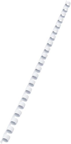 Bindrug GBC 8mm 21-rings A4 wit 100 stuks-1